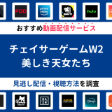 『チェイサーゲームW2美しき天女たち』ドラマの見逃し配信は？無料配信・再放送まで調査！