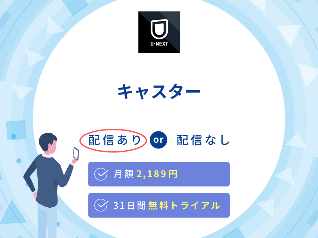 ドラマ『キャスター』はU-NEXTで配信中!